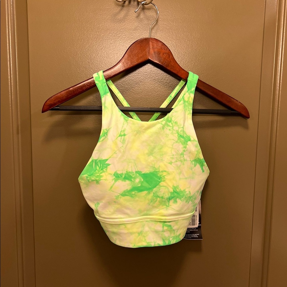 Energy bra high neck long line